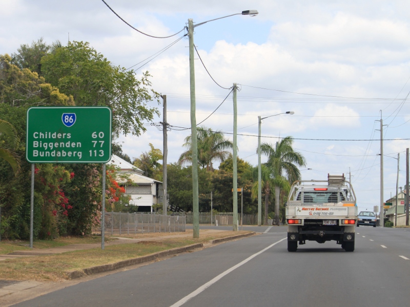 Road Photos & Information: Queensland: George Street, Maryborough ...