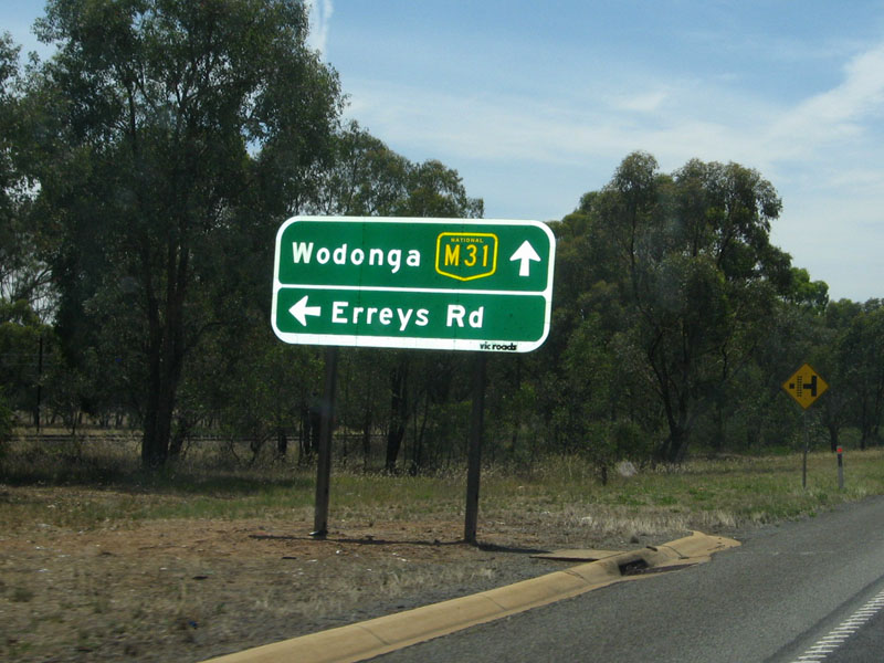 Road Photos & Information: Victoria Hume Freeway (M31) - Wangaratta to ...