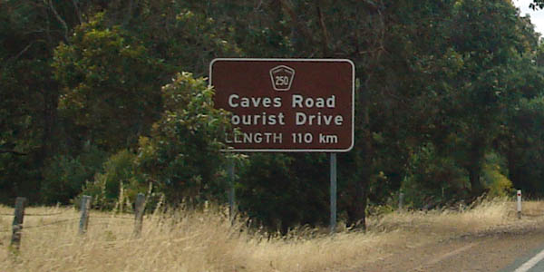 Image of a sign on a Metropolitan Route